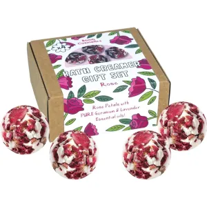 Bomb Cosmetics Raw Rose Bath Creamer Gift Set