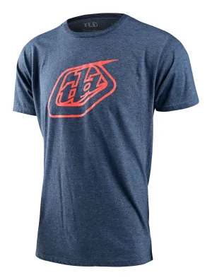 Troy Lee Designs Badge SS Tee Navy Heather